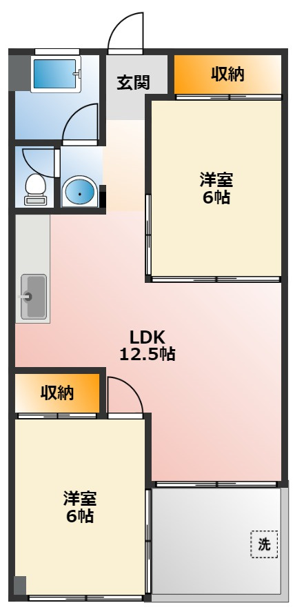 第一岐阜県ビルの間取り