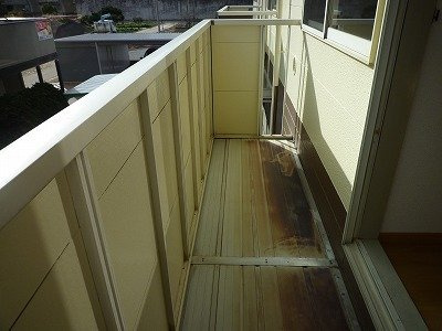 リバーシャトウのバルコニー