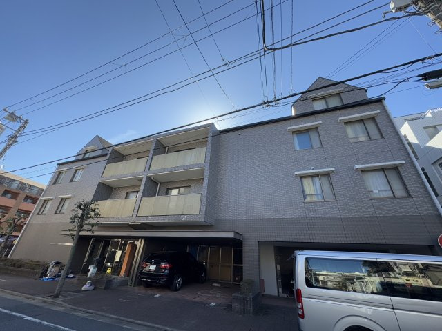 アールヴェール中延の外観|東急池上線「荏原中延」駅徒歩５分の立地に佇むマンション