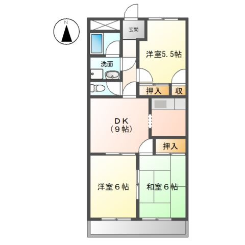 ＥＮＪＹＯⅡの間取り