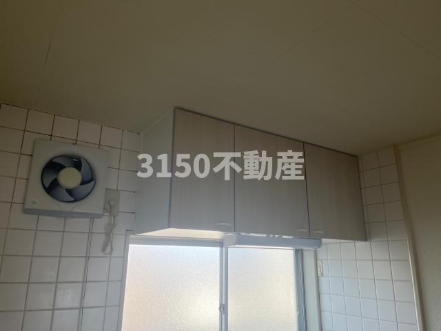 アーバンヒルズＴ２の収納|キッチン吊戸棚