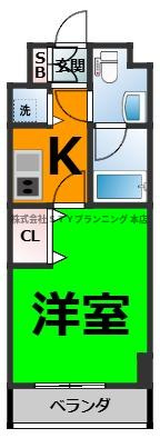 仲介手数料０円！カレント今池の間取り