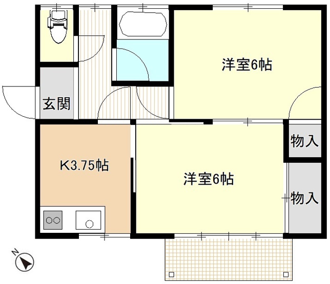 【間取り】 | 駒形町貸住宅