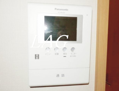 【セキュリティ】 | グラテース雅和 | モニター付きインターフォンです。