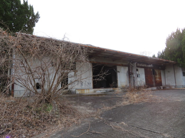 東松山市大字大谷の工場の外観