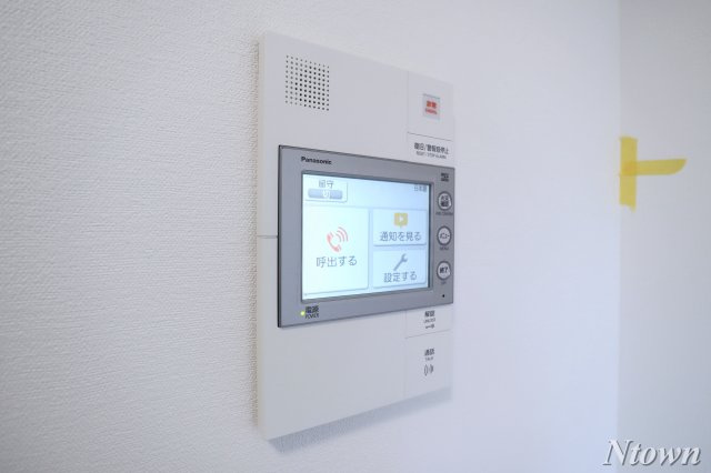 【設備】 | メイクス鶴舞Ⅱ | モニター付きインターホンです