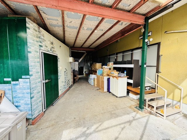栃木県塩谷郡塩谷町　店舗付き中古物件の設備|バックヤードです
