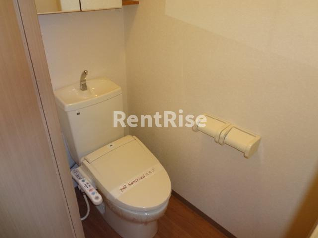 エスポワールUのトイレ|シャワー付トイレ