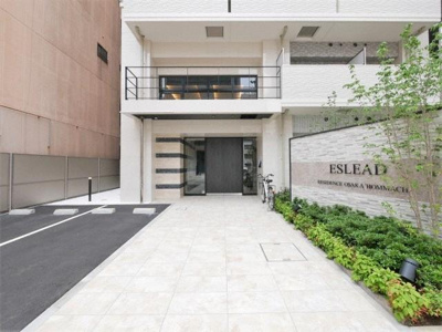 【エントランス】 | エスリードレジデンス大阪本町 | ゆとりのあるエントランスです