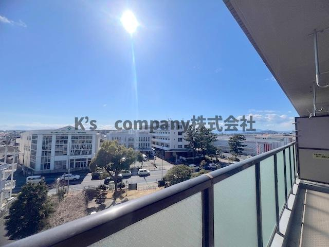 茅ヶ崎市南湖1丁目　ダイアパレス茅ヶ崎南湖の展望|前面棟が無いので開放感のある眺望になっています♪