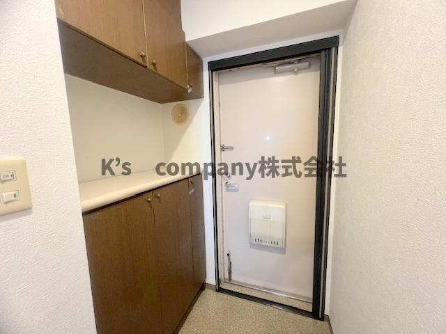 茅ヶ崎市南湖1丁目　ダイアパレス茅ヶ崎南湖の玄関|シューズボックスのある玄関です☆