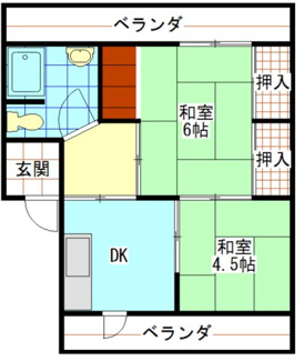 【間取り】 | 漆器団地共同アパート