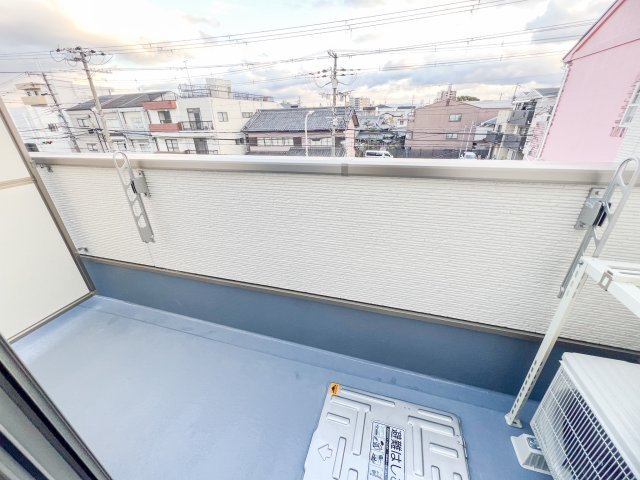 クリエオーレ鷹合のバルコニー