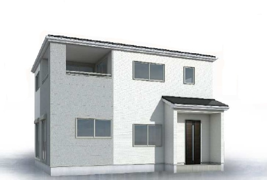 新築戸建　長野市上松の外観パース|外観パースです