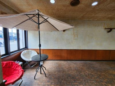 天秤丸町レトロ喫茶店舗の内装