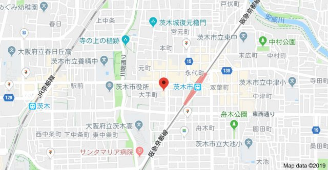 【地図】 | ランティエ茨木大手町