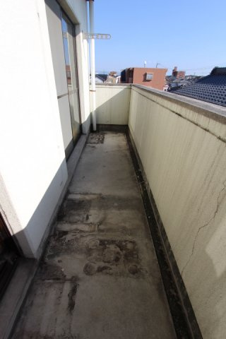 グリーンハイムエルのバルコニー