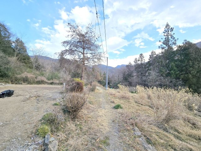 秩父市定峰　売地の外観
