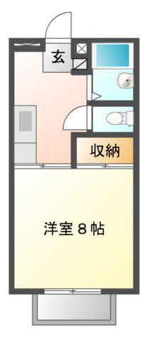 ジュネスＥＭＭＡの間取り