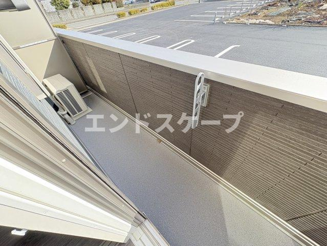 ラクーアのバルコニー|高崎、前橋のお部屋探しはエンドスケープまで！お客様の理想お聞かせ下さい♪