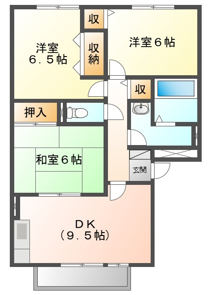 ソシアの間取り