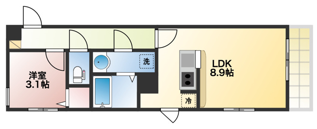 【間取り】 | ポリシャス・グランデ