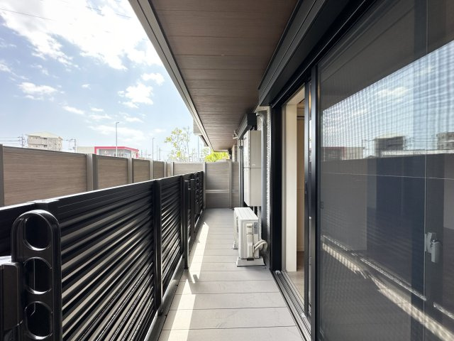 ベレオニシムラのバルコニー