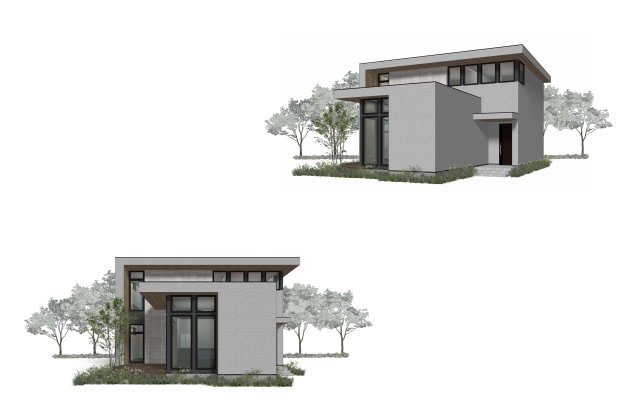 N-STAGE春日井市柏井町４丁目　Ｄ区画の外観パース|参考外観パースです。