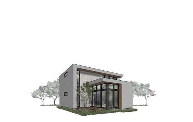 N-STAGE春日井市柏井町４丁目　Ｄ区画の外観パース|参考外観パースです。