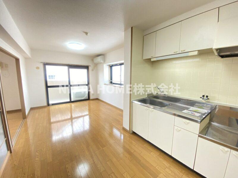 グランムーンのキッチン|ガスコンロ設置可能です!(^^)!