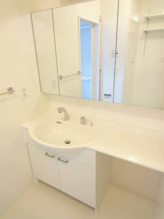 フラッツ福井東町の洗面所|101洗面台