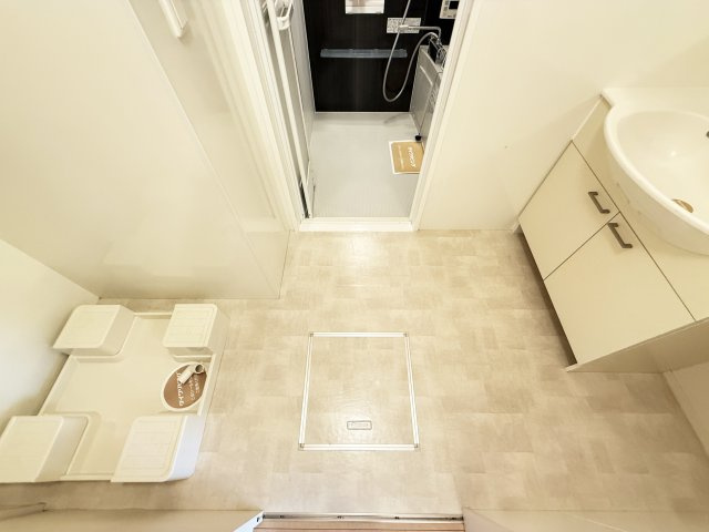 フラッツ福井東町の洗面所