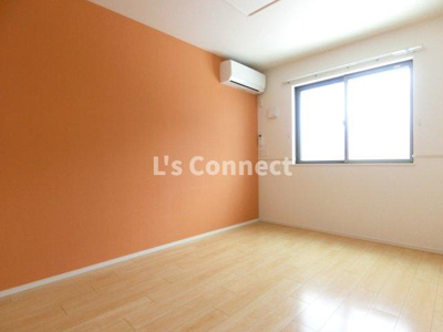 【その他】 | リジエール・フォレⅠ | 洋室にもエアコン付きです。