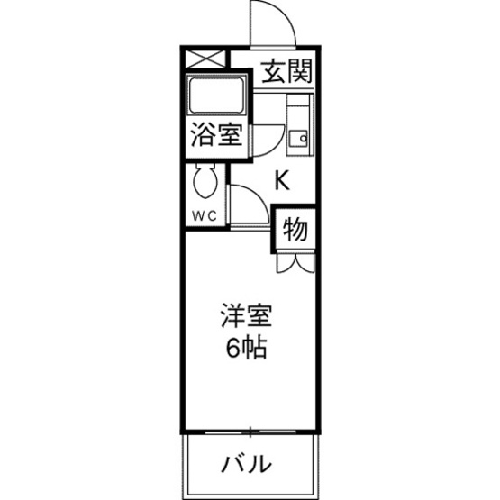 【間取り】 | ＳＨＩＮアパートメントハウス扇町