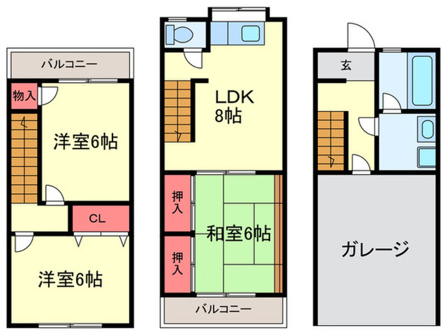 【間取り】 | メゾン高西