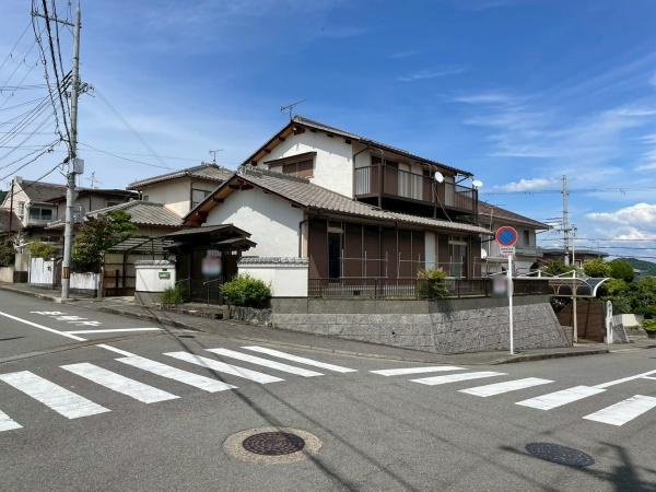 和歌山市大谷　中古戸建の前面道路含む現地写真