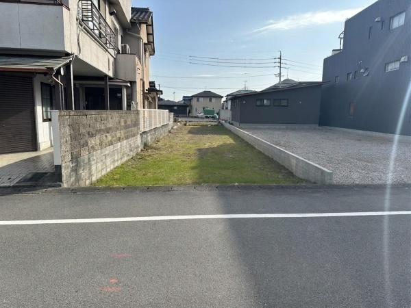 岐阜市宇佐東町の前面道路含む現地写真|北側公道より撮影