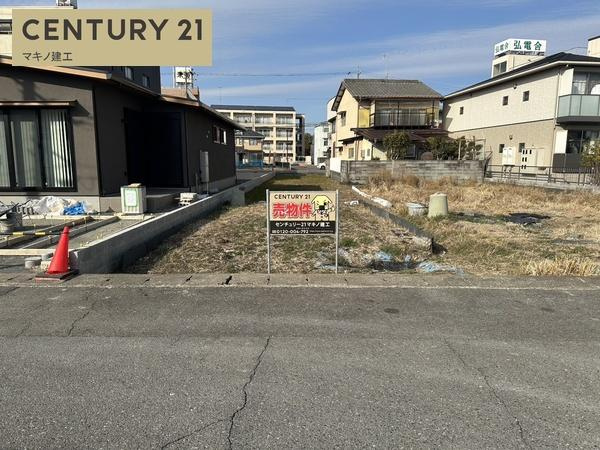 岐阜市宇佐東町の前面道路含む現地写真|南側公道より撮影