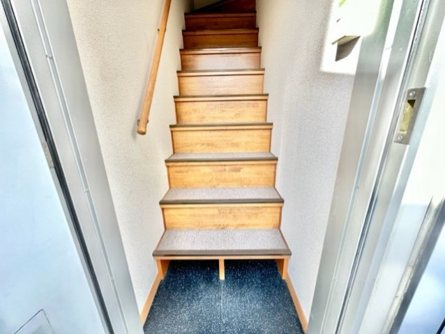 レオパレスグリーンヒル古宮の玄関|毎日通る玄関はこちらです