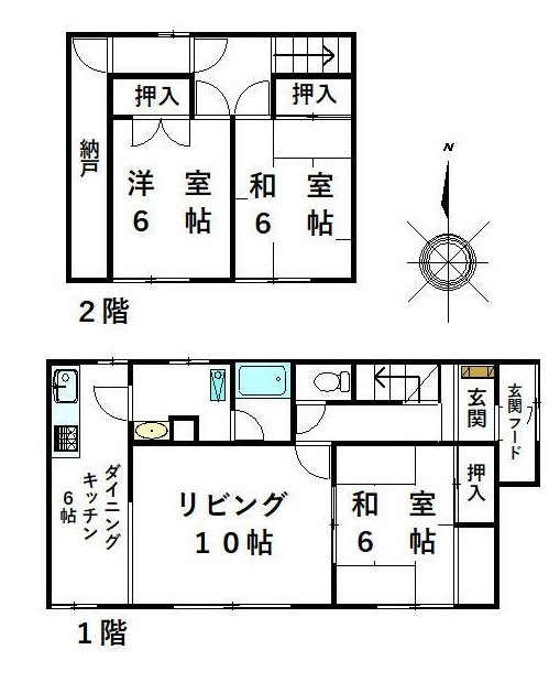 藤野3条8丁目の間取り