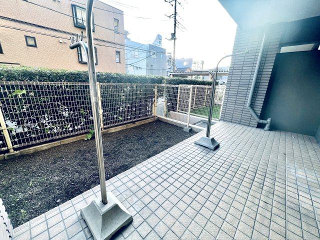 ノーブル猿江恩賜公園WESTのバルコニー