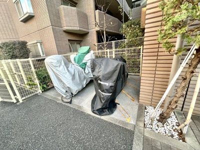 【その他共用部分】 | ノーブル猿江恩賜公園WEST | バイク置き場
