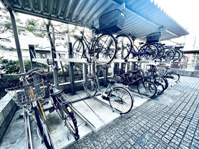 【その他共用部分】 | ノーブル猿江恩賜公園WEST | 駐輪場2