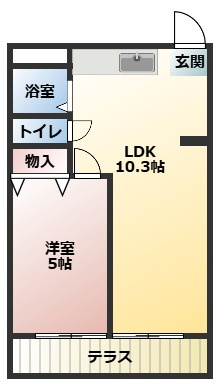 アールイーステージ刈谷の間取り