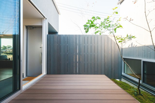 【庭】 | ヤスナガテラス分譲住宅（soulact)