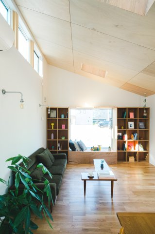 ヤスナガテラス分譲住宅（soulact)の居間・リビング