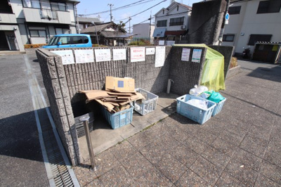 【その他共用部分】 | サンビレッジ杉山A | 敷地内ゴミ置き場