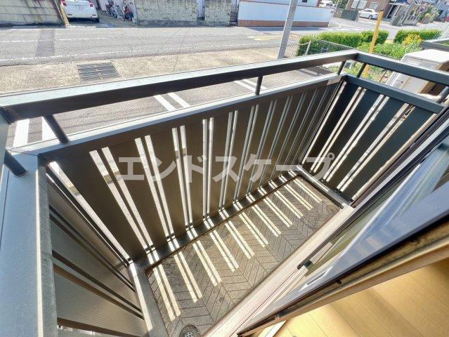 ルーチェ　Ｂのバルコニー|高崎、前橋のお部屋探しはエンドスケープまで！お客様の理想お聞かせ下さい♪