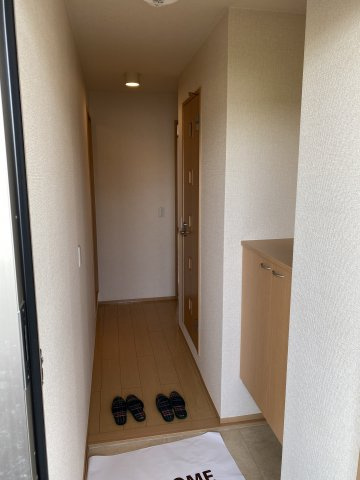 エスポワールAの玄関