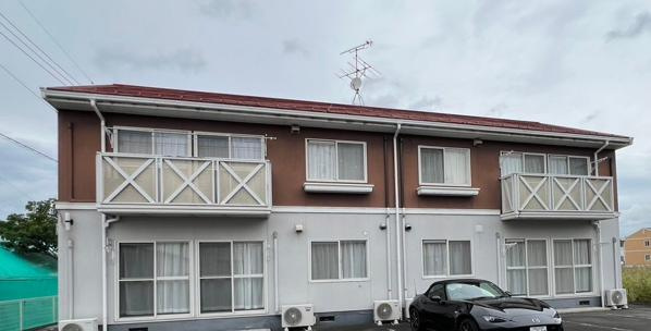 津山市アパート５棟一括の外観